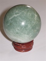 sfera cristal verde