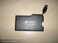 USB 2.0  8 in 1 Card reader