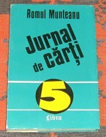 "Jurnal de carti" de Romul Munteanu