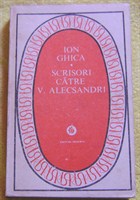 "Scrisori catre V. Alecsandri" de Ion Ghica