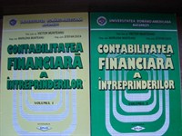 Contabilitatea financiara a intreprinderii - 2 volume
