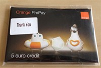 Cartelă Orange PrePay 5 euro credit