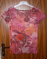 bluza transparenta