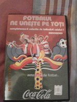 DVD cu documentar fotbal - promotie Coca-Cola