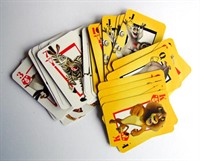 Set carti de joc Madagascar