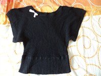 bluza tricot maneca scurta S/M