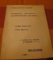 Carte - Limba engleza - profil electric