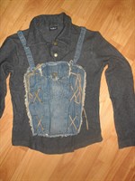 Bluza cu model de blug