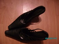 sandale piele neagra marimea 38