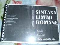 Carte - Sintaxa limbii romane