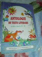 Antologie de texte literare, clasele II-IV