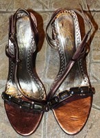 Sandale Baciami, culoare bronz