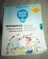 Culegere de exercitii si probleme de matematica, clasa a IV-a