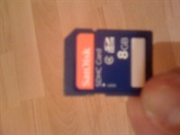 Card SD Sandisk 8GB