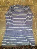 bluza lunga cu gluga