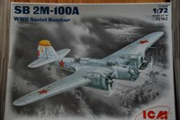 Model avion SB 2M-100A