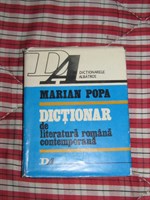 Carte  Dictionar de literatura romana contemporana