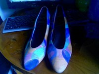 pantofi dama colorati