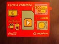 Cartelă Vodafone
