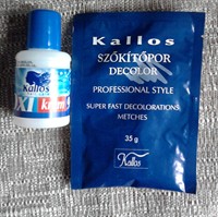 crema si pudra decoloranta pentru par Kallos