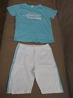 Set sport: bluza si pantaloni scurti, S/M