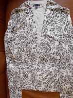 jacheta/cardigan animal print - GAP -  M