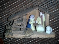 Decoratiune miniaturala - Ieslea lui Iisus