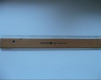 Rigla din lemn 30 cm