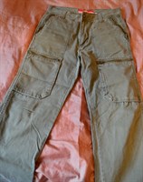 Pantaloni Kenvelo denim kaki