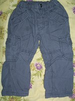 Pantaloni gri baietel 1-1.5 ani