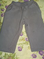 2 perechi pantaloni trening baietei 1-1.5 ani