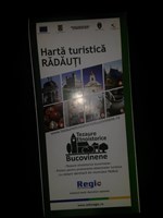 Harta turistica Radauti