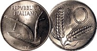 Moneda 10 lire Repvbblica Italiana, 1951