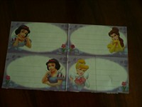 4 etichete pt caiet  Disney