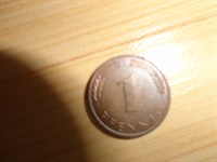 moneda 1 pfening DDR