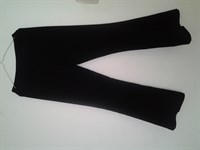 pantaloni negri cu dunga 36-38