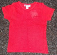 tricou copii, rosu, 1.5 ani