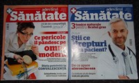 2 reviste Adevarul - Sanatate, nr 54 si 55/2010