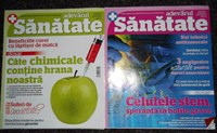 2 reviste Adevarul - Sanatate, nr 56 si 57/2010