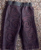 pantaloni copii, handmade