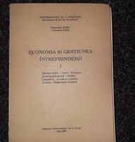 Economia si gestiunea intreprinderii, vol. I