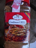 Condiment grill