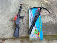 archery gun + mitraliera