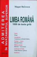 Limba romana - 1000 teste grila, de Mugur Burcescu