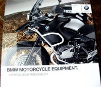 Catalog BMW MOTORCYCLE EQUIPMENT 