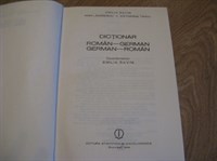 4332. Dictionar Roman-German