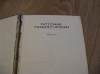 4338. Dictionar Francez-Roman