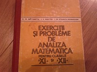 4318. Batinetu - Exercitii si probleme de analiza matematica pentru clasele XI si XII