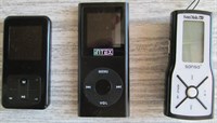 colectie 2xMP4 player si un MP3 player - cu defecte