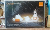 Cartela Orange PrePay cu 5 euro credit